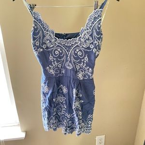 Embroidered Romper size Small